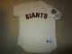San Francisco Giants #31 Mlb Game Worn Used 2000 Majestic Baseball Jersey 46