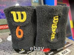 San Francisco Giants J. T. Snow Game Worn Wilson #6 Wristband Set Authentic Used