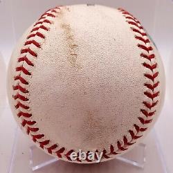 Seiya Suzuki Mlb Debut Game Used Baseball Chicago Cubs Opening Day 4/7/22 Japan