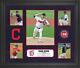 Shane Bieber Cleveland Indians Frmd 5-photo Collage With Piece Of Game-used Ball