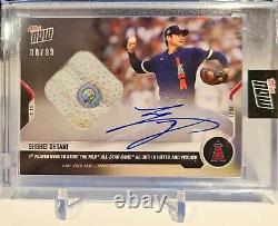 Shohei Ohtani 08/99 Auto ASG Relic 2021 Topps NOW 508A All-Star Game Autograph
