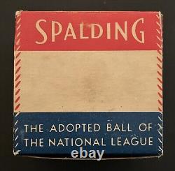 Spalding Official National League Baseball 1952-57 NM-MT Warren Giles + OG Box