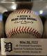Spencer Torkelson Game Used Baseball Double Career Hit #19, Career Double #3