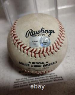 Stephen Strasburg Game Used Baseball Opening Day 2013 Ball 1st Career Shutout