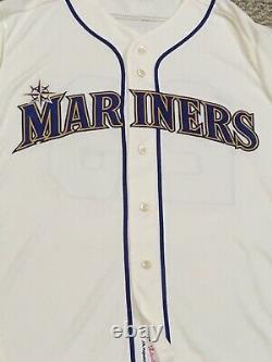 TUIVAILALA #26 sz 46 2019 Seattle Mariners Home Cream game used jersey 150 MLB
