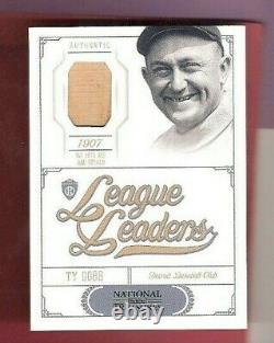 TY COBB 2012 NATIONAL TREASURES GAME USED BAT CARD #d97/99 DETROIT TIGERS