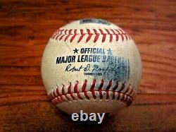 Tim Anderson White Sox ALDS Game 4 Game Used Baseball 10/12/2021 Astros Clinch