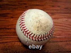 Tim Anderson White Sox ALDS Game 4 Game Used Baseball 10/12/2021 Astros Clinch