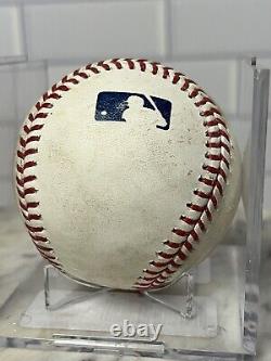 Tommy Edman Game Used Base Hit RBI Single Game Used Ball Cardinals Molina 2021
