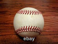 Tommy Pham Rays 2019 ALDS Game 1 Game Used SINGLE Baseball 10/4 vs Astros Hit #4