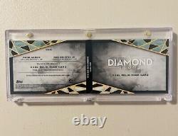 Topps 2022 Diamond Icons 1/1 Giffey Jr & Hank Aaron Memo Relic Booklet Game Used