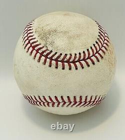 Trea Turner Career Hit #521 Game Used Baseball Career 2B #91 Nationals MLB