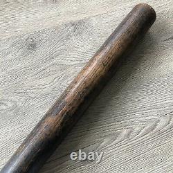 Vintage Game Used 1903 AG Spalding Bros. Wood Mushroom Baseball Bat 34 3 lbs