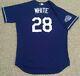 White Size 48 2020 Los Angeles Dodgers Game Used Jersey All Star Patch Spring
