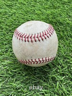 Wander Franco Tampa Bay Rays Game Used Baseball Single MLB Auth 2022
