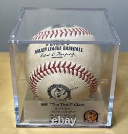 Will Clark #22 Retirement Game-ready Logo Baseball Mlb Holo Cubs Giants 7/30/22