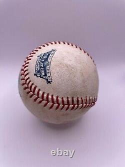 Wrigley Field 100 Years 1514-2014 Anniversary Game Used Baseball MLB COA