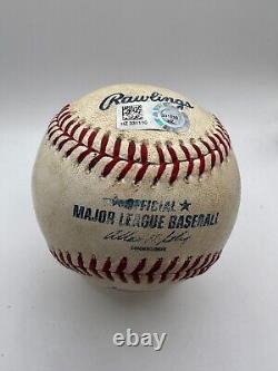 Wrigley Field 100 Years 2014 Anniversary Game Used Baseball MLB Authenticated