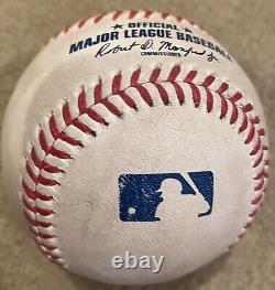 Xander Bogaerts Game Used Hit Double San Diego Padres Boston Red Sox
