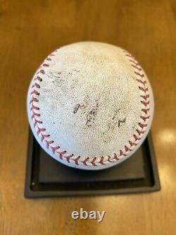 Yadier Molina Signed Autographed Game Used Baseball Career Hit #992 MLB COA