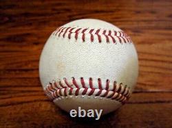 Yordan Alvarez Astros Game Used HIT BY PITCH Baseball 9/11/2022 60 Logo HBP #17