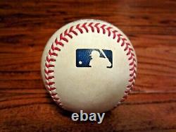 Yordan Alvarez Astros Game Used WALK Baseball ALDS Game 4 10/12/2021 v White Sox