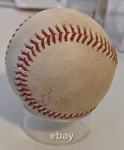 Yuli Gurriel Astros Game Used SINGLE Baseball 4/23/2022 fielded by Lourdes Jr