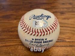 Yuli Gurriel Astros Game Used SINGLE Baseball 7/6/2021 AL Batting Champ Hit #657