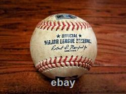 Yuli Gurriel Astros Game Used SINGLE Baseball 8/25/2020 Hit #549 vs Angels Cuba