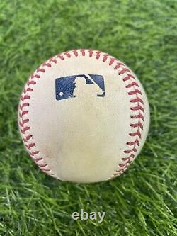 Zack Greinke Houston Astros Game Used Baseball Strikeout career # 2645