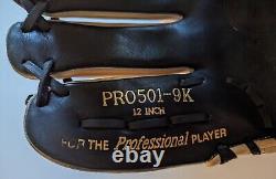 Zack Parker Game Used Pitchers Glove Embroidered ZP and Autographed Great Use