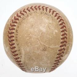 1938 Joe Dimaggio Jeu Utilisé World Series Home Run Baseball Yankees Mears Loa