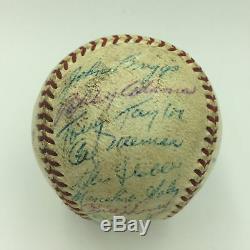 1958 Chicago Cubs Game Team Signature Utilisé Nl Baseball Ernie Banks Psa Adn Coa