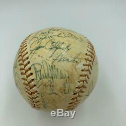 1976 Yankees Équipe Signé Jeu Utilisé Thurman Munson Baseball & Nolan Ryan Psa Adn