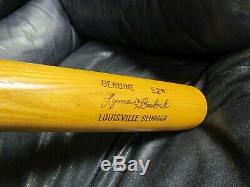 1977-1978 Lyman Bostack Jeu Utilisé Louisville Slugger Batte De Baseball