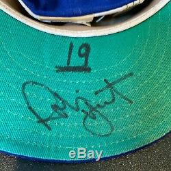 1983 Robin Yount Signé Jeu Utilisé Milwaukee Brewers Baseball Hat Mears Et Jsa Coa