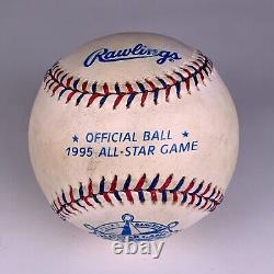 1995 Mlb All Star Game Jeu Authentique De Baseball Utilisé Kirby Puckett Loa 22158