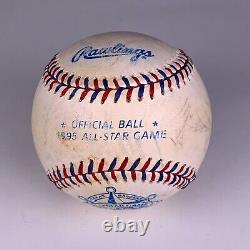 1995 Mlb All Star Game Jeu Authentique De Baseball Utilisé Kirby Puckett Loa 22161