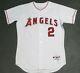 2003 Adam Kennedy Los Angeles Angels Jeu Utilisé Usé Mlb Baseball Jersey! Anaheim