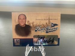 2004 Donruss Elite Fans Of The Game James Gandolfini Autograph Card Tony Soprano