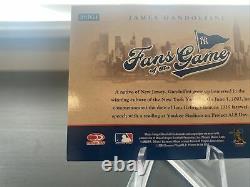 2004 Donruss Elite Fans Of The Game James Gandolfini Autograph Card Tony Soprano