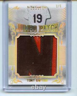 2020 Leaf In The Game Used Sports Jumbo Patch Barry Bonds 1/1