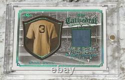 2022 Leaf In The Game Utilisé Emerald Babe Ruth La Cathédrale Relic Card #/3 Rare
