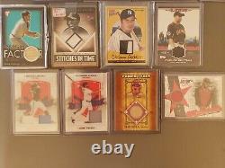 (25) Patch/game Collection D'occasion Baseball Hof & Stars Investissement Lot