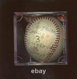 6 Juillet 1952 Jeu Mlb Utilisé Baseball De Harry Fritz Dorish Loa