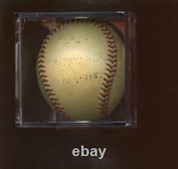 7 Juin 1951 Jeu Mlb Utilisé Baseball De Harry Fritz Dorish Loa