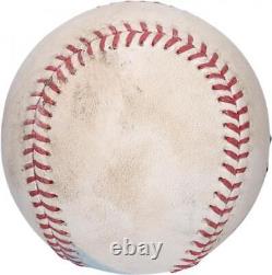 Aaron Judge New York Yankees Match de baseball utilisé contre Red Sox le 17 avril 2019