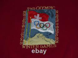 Adidas Olympia Pullover1928 St. Moritz Winter Gamessupportrotgr Xltip Top