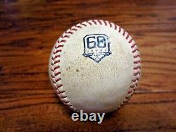 Alex Bregman Astros Jeu Utilisé Hit Par Pitch Baseball 9/10/2022 60e Logo Hbp #42