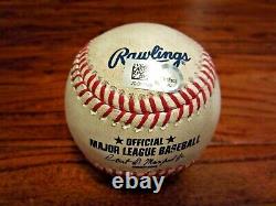 Alex Bregman Astros Jeu Utilisé Mlb Debut Baseball 25/07/2016 Vs Yankees Altuve Hit